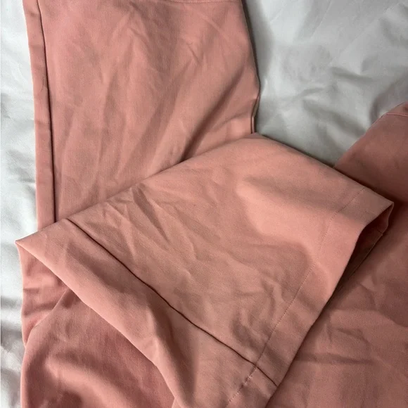 Figs Pink Sand Cordova Flare Scrub Pants - Picture 4 of 9